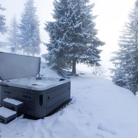 Mountain - Hot Tub & Sunset Views Apartamento Axalp