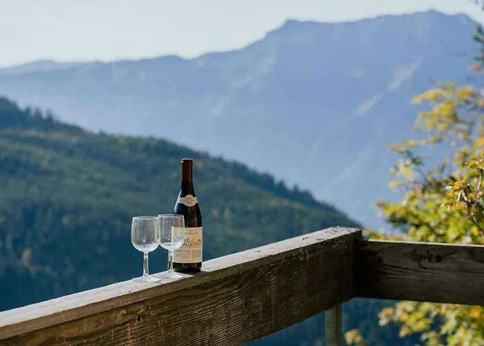 Lejlighed Mountain - Hot Tub & Sunset Views Axalp