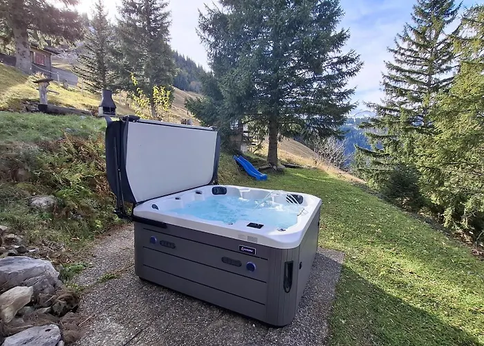 Apartman Mountain - Hot Tub & Sunset Views Axalp