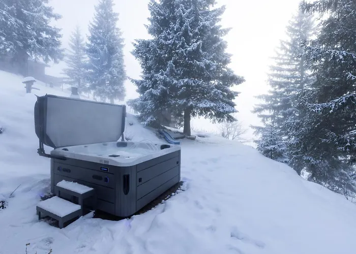 Mountain - Hot Tub & Sunset Views Lejlighed Axalp